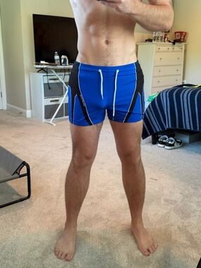 Men’s Nasty Pig swim trunks large